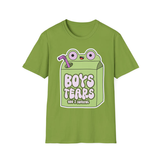 Boys Tears T-Shirt - Playful Graphic Tee for Humor Lovers